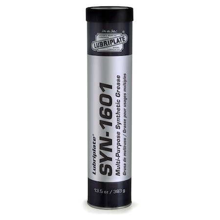 Lubriplate Syn 1601, 40 Cartridges, Synthetic, Lithium Complex, Nlgi No. 1 For Medium To High Speed Apps., PK40 L0301-098